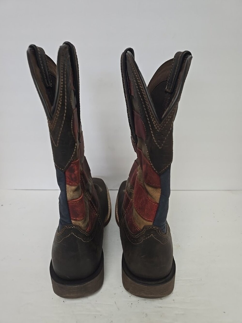 Durango Men's DDB0303 Rebel Pro Vintage Flag Western Boot Brown Size 10W - Picture 4 of 7